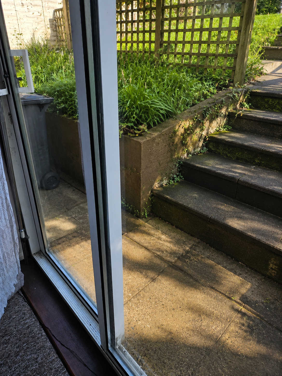 Patio doors clear and dry after condensation improvements